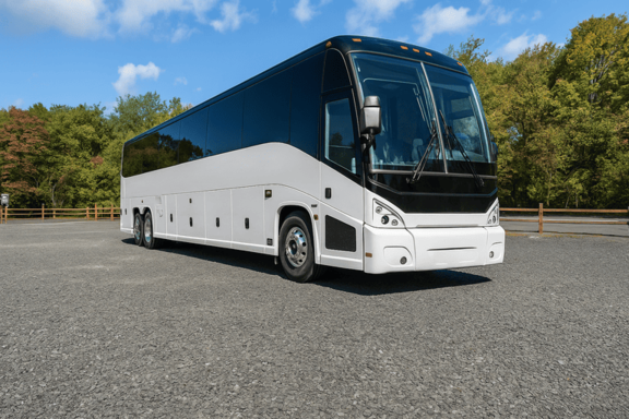 Charter Bus Rental Garfield 56 Passenger Charter Bus